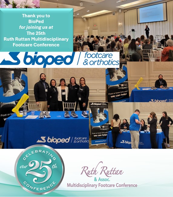 Ruth Ruttan Multidisciplinary Footcare Conference - Exhibitor BioPed Footcare- Thank you photo